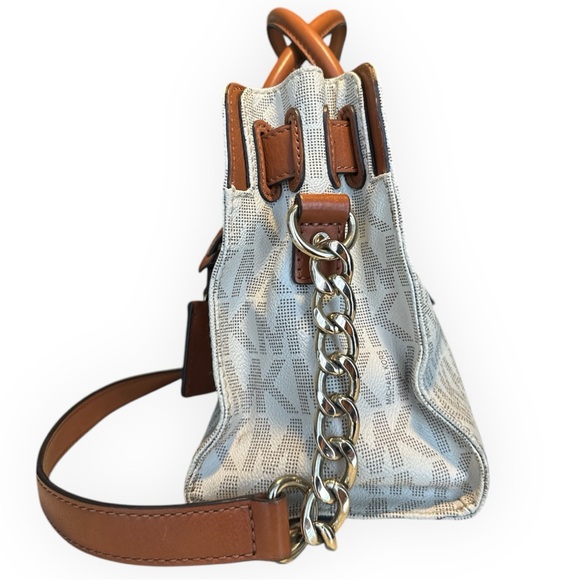 Michael Kors Brown and Cream Women's Bag - Picture 4 of 8